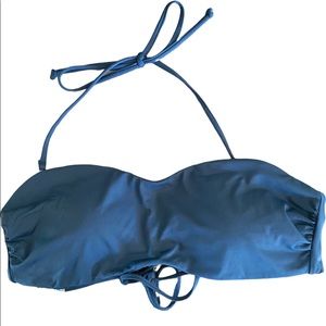 O’neill Saltwater blue bikini top. Medium size, with removable straps